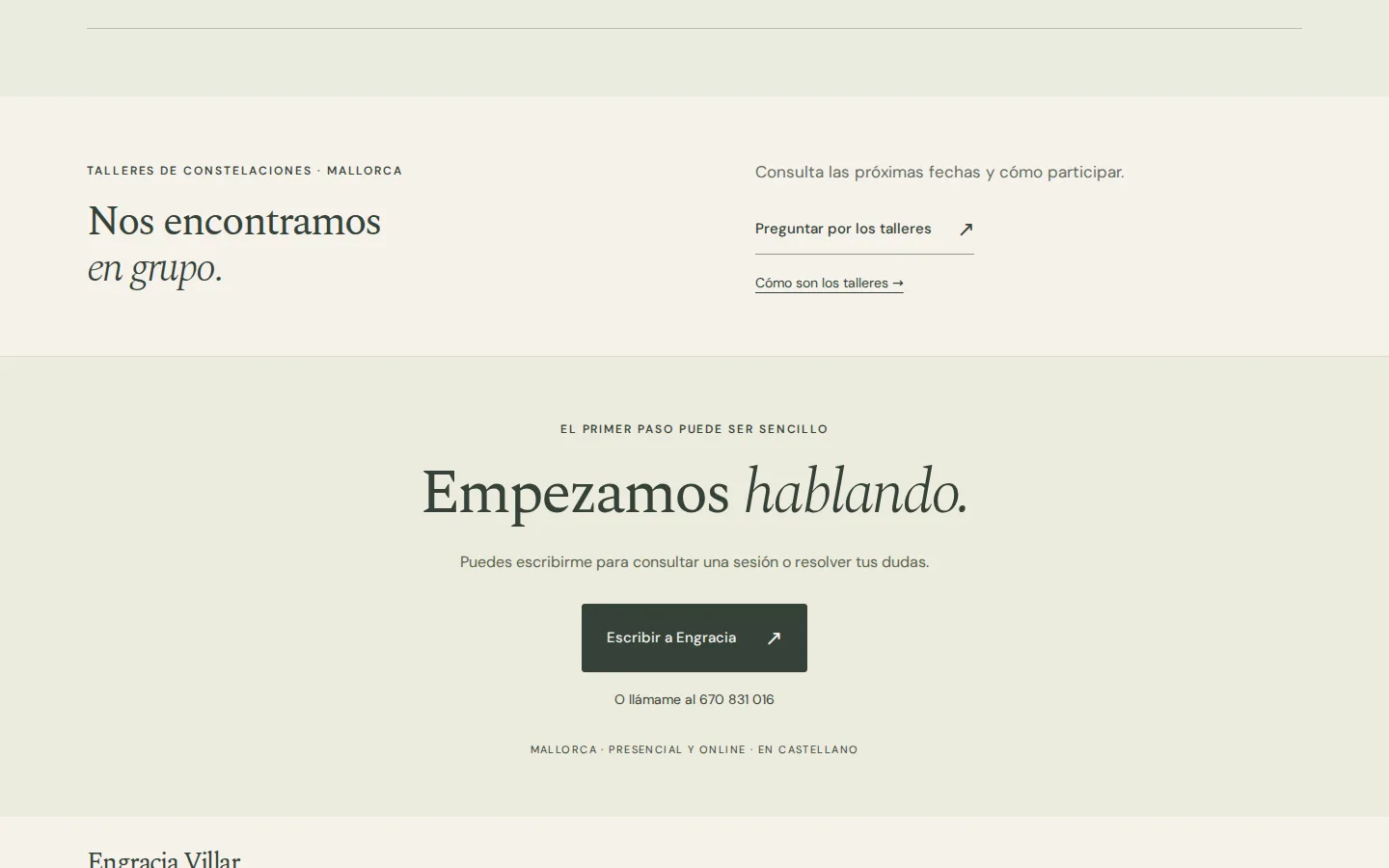 Engracia Villar · Constelaciones y Gestalt — captura del proyecto 4