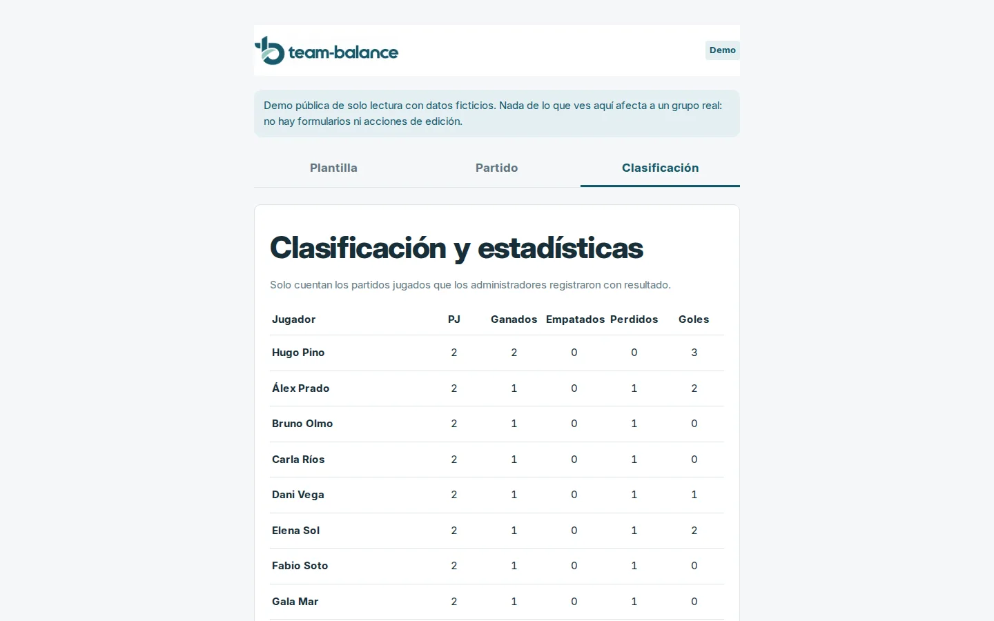 team-balance · Equilibra — captura del proyecto 3